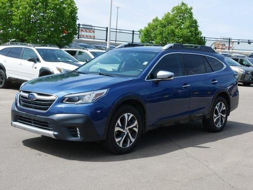 Abyss Blue Pearl 2021 Subaru Outback Touring XT