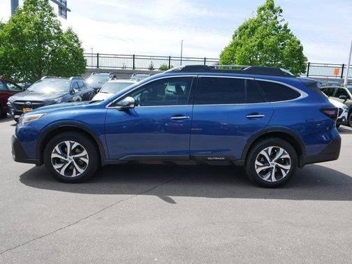 Abyss Blue Pearl 2021 Subaru Outback Touring XT