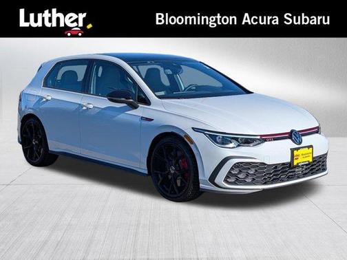 Opal White W / Black Roof 2024 Volkswagen Golf GTI 2.0T 380 Autobahn