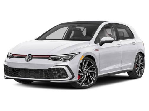 Opal White W / Black Roof 2024 Volkswagen Golf GTI 2.0T 380 Autobahn