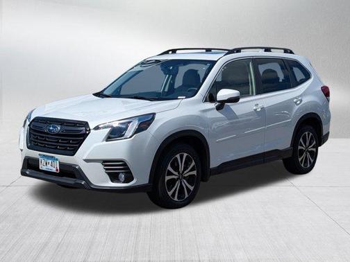 Crystal White Pearl 2023 Subaru Forester Limited