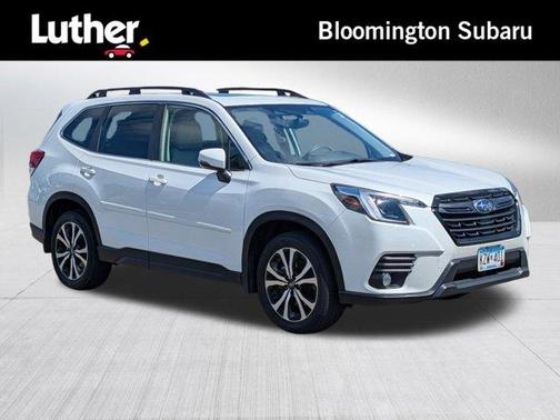 Crystal White Pearl 2023 Subaru Forester Limited
