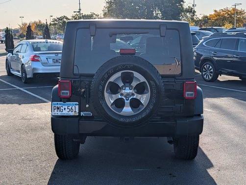 Black Clearcoat 2017 Jeep Wrangler Unlimited Sahara