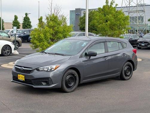 Magnetite Gray Metallic 2021 Subaru Impreza Base