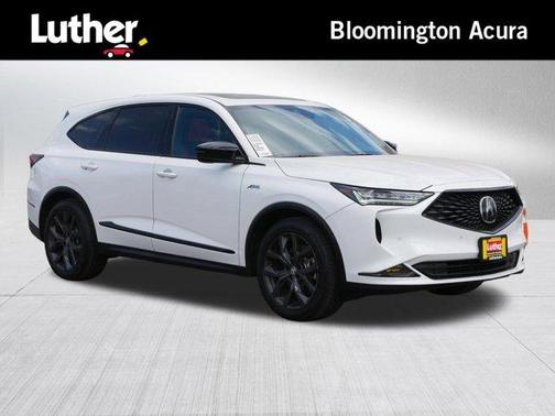 Platinum White Pearl 2022 Acura MDX A-Spec
