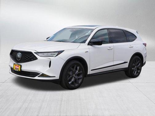 Platinum White Pearl 2022 Acura MDX A-Spec