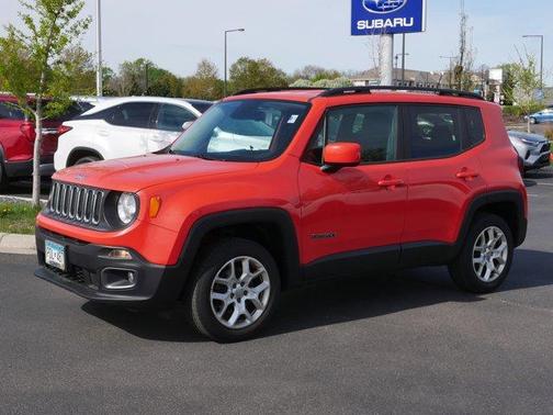 Omaha Orange 2017 Jeep Renegade Latitude