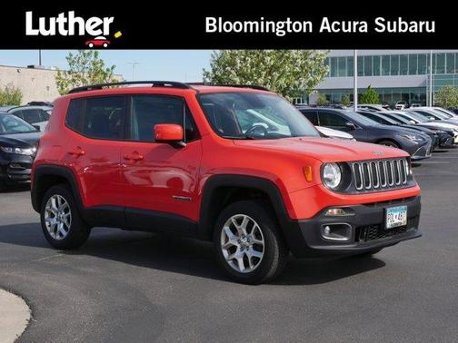 Omaha Orange 2017 Jeep Renegade Latitude