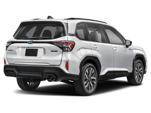 Crystal White Pearl 2025 Subaru Forester Hybrid Touring