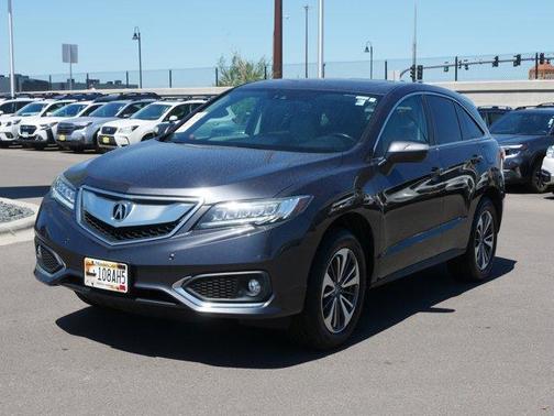 Graphite Luster Metallic 2016 Acura RDX Advance Package