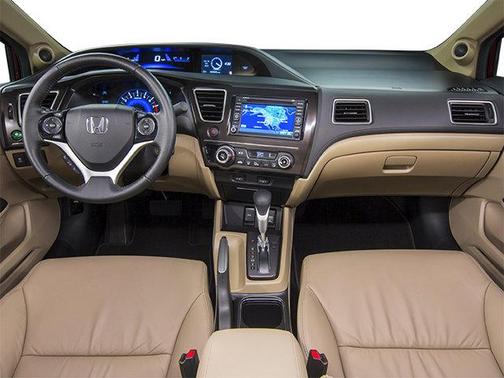 Maroon 2013 Honda Civic EX