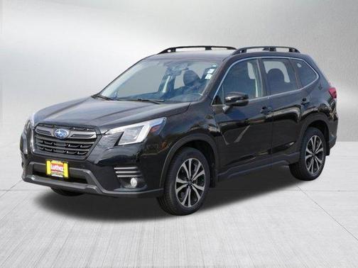 Crystal Black Silica 2023 Subaru Forester Limited