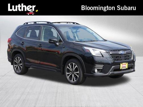 Crystal Black Silica 2023 Subaru Forester Limited