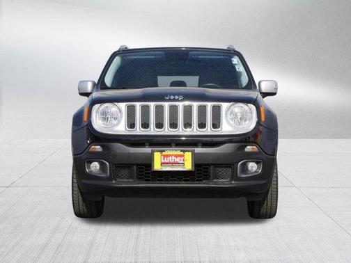 Black 2016 Jeep Renegade Limited