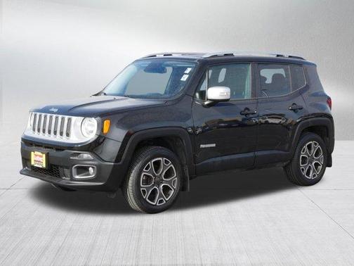 Black 2016 Jeep Renegade Limited