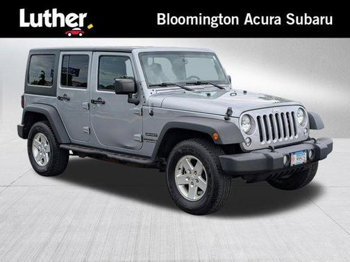 Billet Silver Metallic Clearcoat 2016 Jeep Wrangler Unlimited Sport
