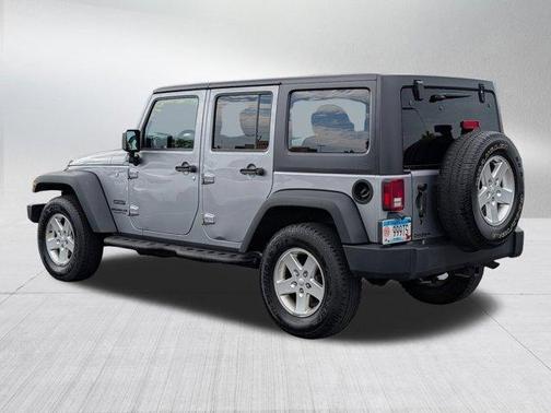Billet Silver Metallic Clearcoat 2016 Jeep Wrangler Unlimited Sport