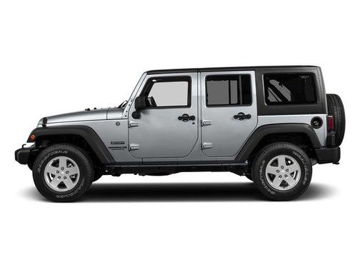 Billet Silver Metallic Clearcoat 2016 Jeep Wrangler Unlimited Sport