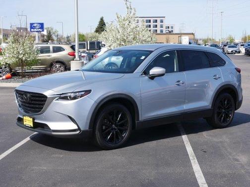 Sonic Silver Metallic 2023 Mazda CX-9 Touring Plus