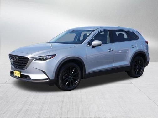 Sonic Silver Metallic 2023 Mazda CX-9 Touring Plus