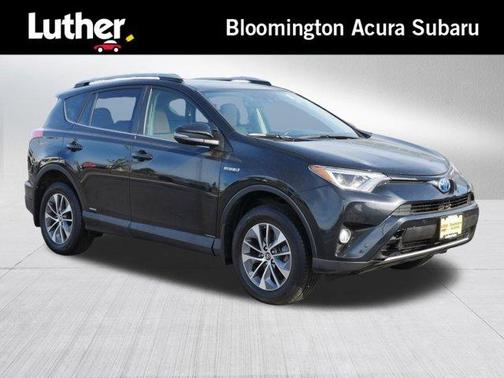 Black Sand Pearl 2018 Toyota RAV4 Hybrid XLE