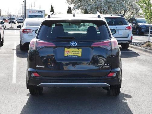 Black Sand Pearl 2018 Toyota RAV4 Hybrid XLE