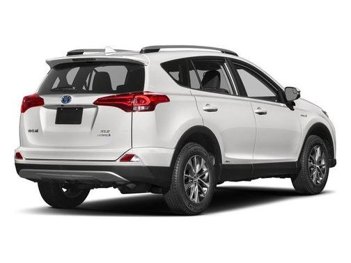 Black Sand Pearl 2018 Toyota RAV4 Hybrid XLE