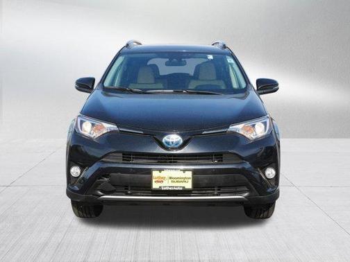 Black Sand Pearl 2018 Toyota RAV4 Hybrid XLE