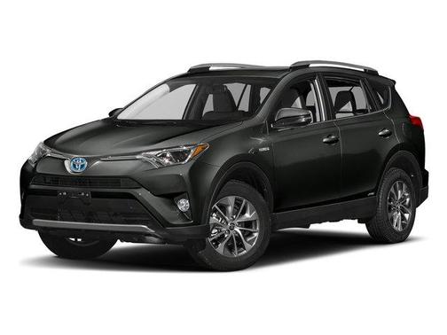 Black Sand Pearl 2018 Toyota RAV4 Hybrid XLE
