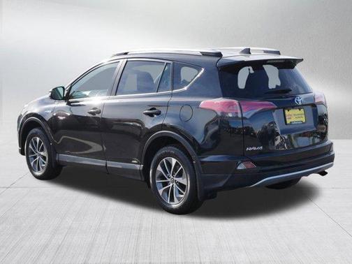 Black Sand Pearl 2018 Toyota RAV4 Hybrid XLE
