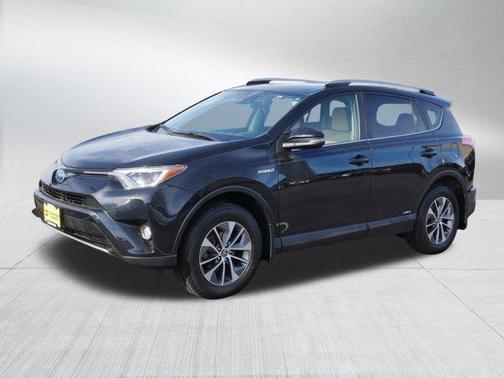 Black Sand Pearl 2018 Toyota RAV4 Hybrid XLE