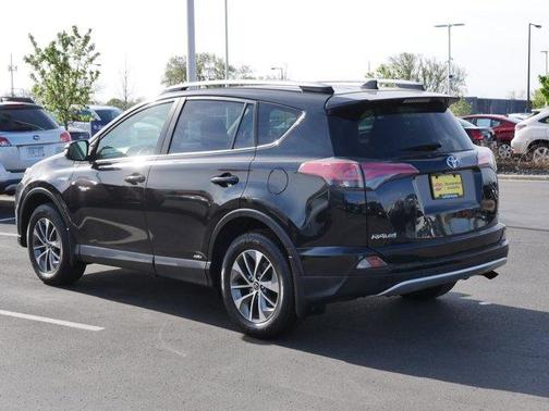 Black Sand Pearl 2018 Toyota RAV4 Hybrid XLE