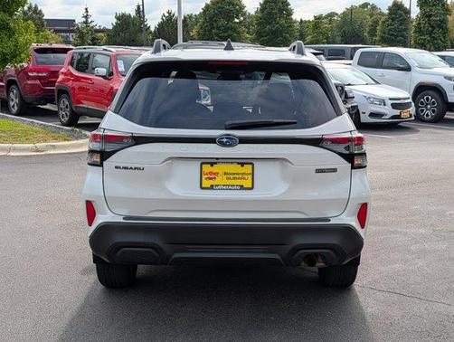 Crystal White Pearl 2025 Subaru Forester Hybrid