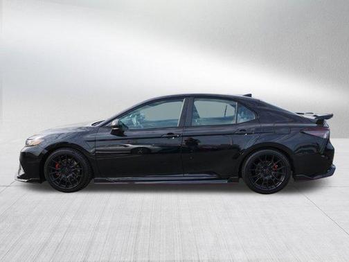 Midnight Black Metallic 2023 Toyota Camry TRD V6