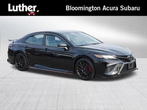 Midnight Black Metallic 2023 Toyota Camry TRD V6