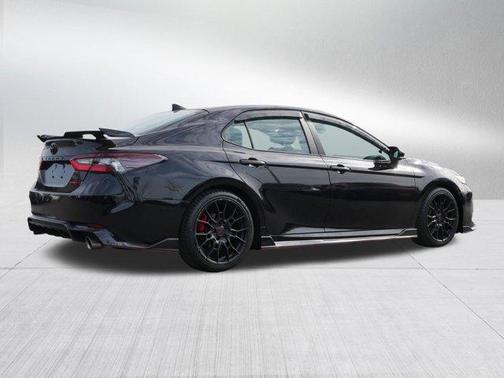Midnight Black Metallic 2023 Toyota Camry TRD V6