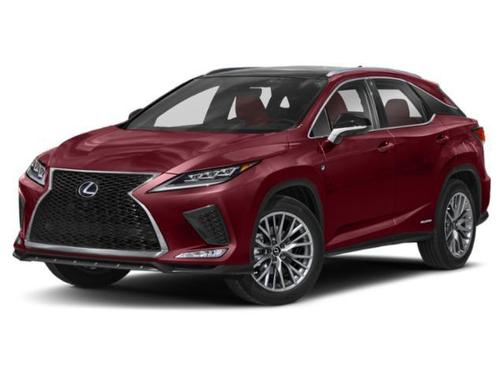 Matador Red Mica 2022 Lexus RX 450h F SPORT Handling