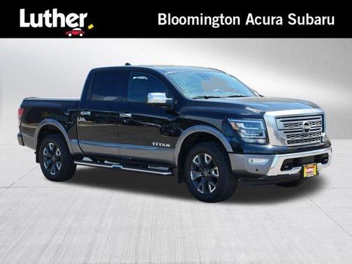 Black 2023 Nissan Titan Platinum Reserve