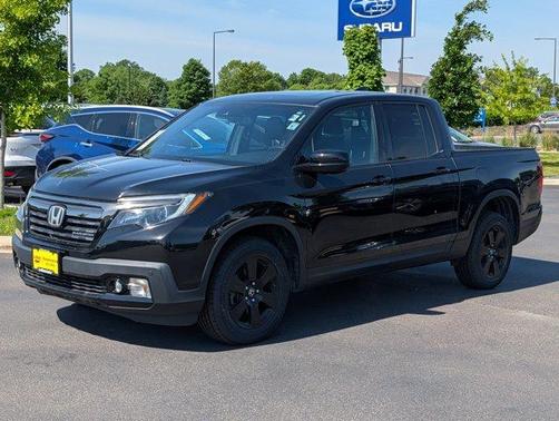 Crystal Black Pearl 2017 Honda Ridgeline Black Edition