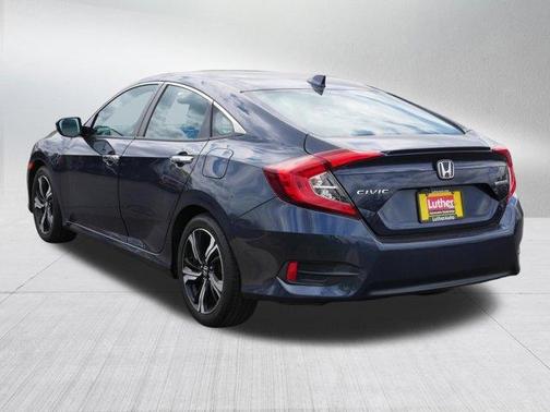 Aegean Blue Metallic 2016 Honda Civic Touring