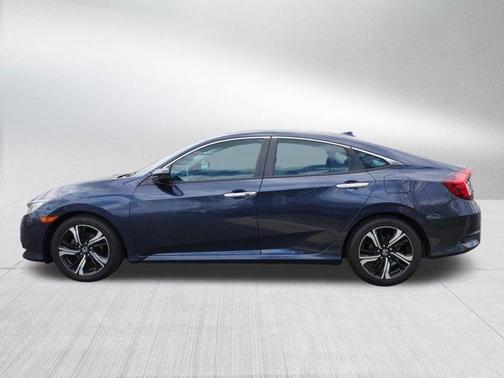 Aegean Blue Metallic 2016 Honda Civic Touring