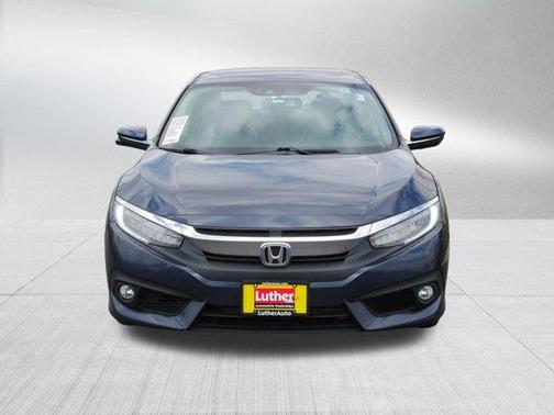 Aegean Blue Metallic 2016 Honda Civic Touring