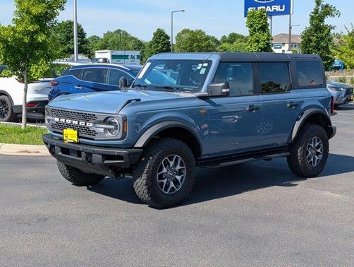 Azure Gray Metallic 2024 Ford Bronco Badlands