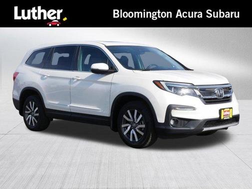 White Diamond Pearl 2019 Honda Pilot EX-L