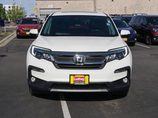 White Diamond Pearl 2019 Honda Pilot EX-L