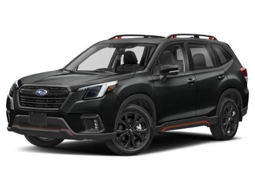 Crystal Black Silica 2023 Subaru Forester Sport