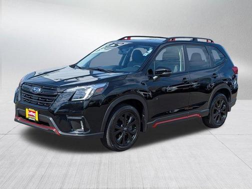 Crystal Black Silica 2023 Subaru Forester Sport