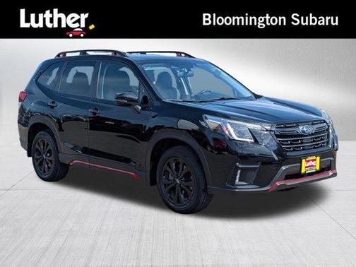 Crystal Black Silica 2023 Subaru Forester Sport