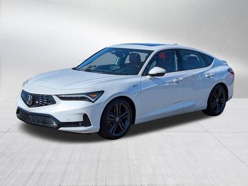 Platinum White Pearl 2025 Acura Integra A-Spec Technology