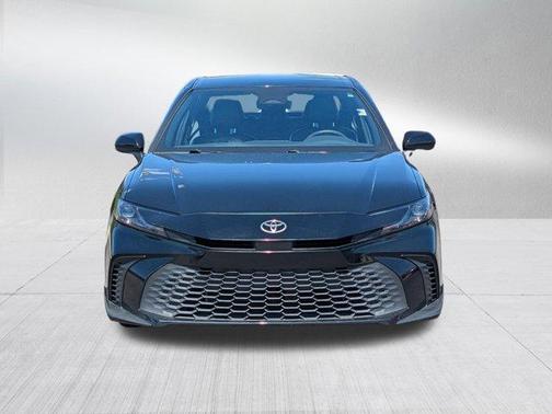 Midnight Black Metallic 2025 Toyota Camry SE